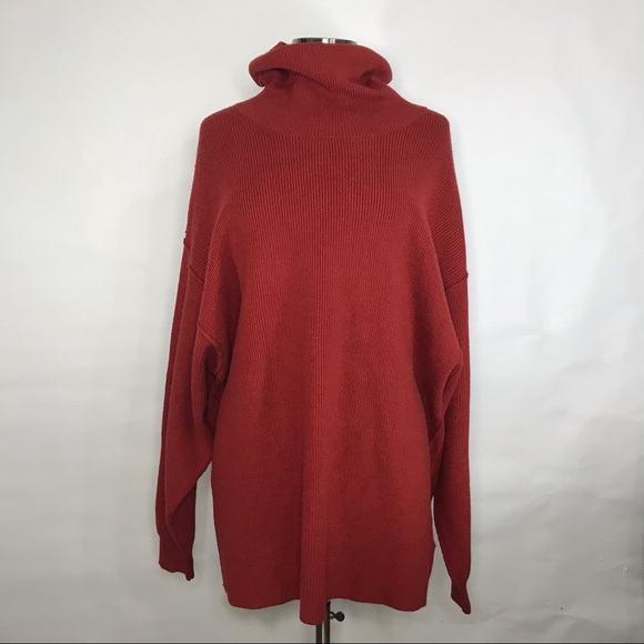 55 E Free People Softly Structured Tunic Sweater L - Picture 2 of 8